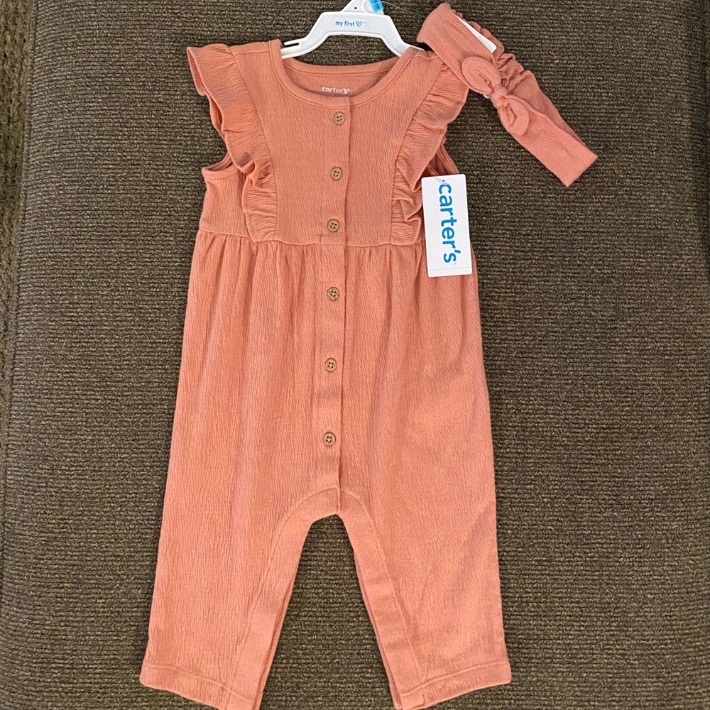 Carter's Button-Up Jumpsuit